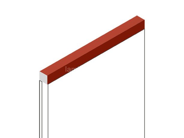 Заказать Декоративный молдинг для стен и потолков 12х12 мм HiWood D12V1 OR3 цвет под дерево 2.7м 