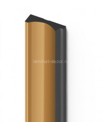 Финишный молдинг для стеновых панелей HiWood LF139A G365 12х32 мм бежевый 2,7 м