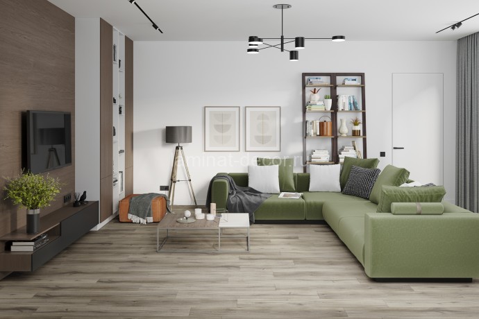 Заказать Кварцвиниловая плитка Damy Floor Family LVT Дуб Натуральный 6607-9 - LVT 1227х187х2.5 мм 18 шт-4.13 м2 43 класс 
