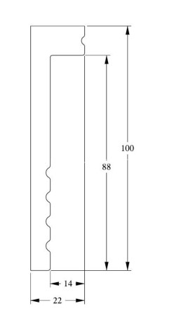 Заказать Напольный плинтус с кабель-каналом Orac Decor Duropolymer SX171 2 м 