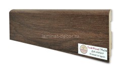 Напольный плинтус МДФ Teckwood цветной Дуб Амбар 75х16х2150 мм