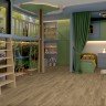 Заказать Кварцвиниловая плитка Damy Floor Family LVT Орех Американский 0036-3 - LVT 1227х187х2.5 мм 18 шт-4.13 м2 43 класс 