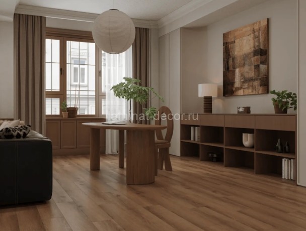 Заказать Каменно-полимерный ламинат SPC Alpine Floor Tulesna Ottimo 1004-32 Fides 43 класс 1220х183х4 мм замок 4V-Groove фаска упаковка 2.23 м2 