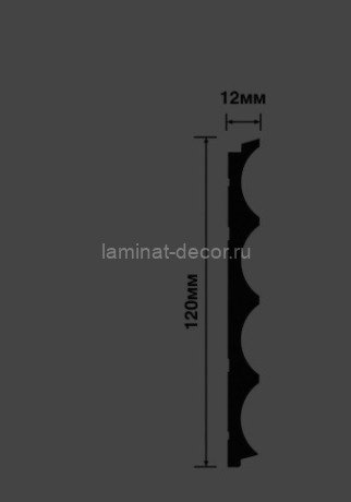 Заказать Стеновая панель 120х12 мм Hiwood LV139 GN69 зеленый 2,7м 