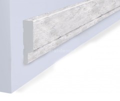 Финишный молдинг Hiwood LF124A W50 декорированный 42х12 мм 2,7 м