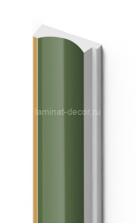 Заказать Финишный молдинг для стеновых панелей HiWood LF139A GN81G 12х32 мм зеленый 2,7 м 