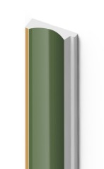 Финишный молдинг для стеновых панелей HiWood LF139A GN81G 12х32 мм зеленый 2,7 м